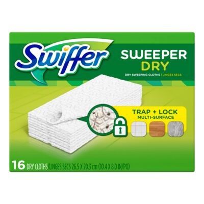 SWIFFER DRY CLOTHS 16PACK