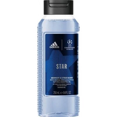 ADIDAS BODY WASH 250ML UEFA CHAMPIONS LEAGUE STAR AROMATIC &amp; CITRUS