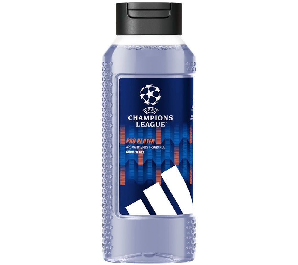 ADIDAS BODY WASH 250ML UEFA CHAMPIONS LEAGUE PRO PLAYER AROMATIC SPICY