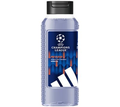 ADIDAS BODY WASH 250ML UEFA CHAMPIONS LEAGUE PRO PLAYER AROMATIC SPICY