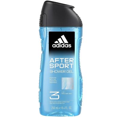 ADIDAS BODY WASH 250ML AFTER SPORT 3-IN-1 COOL &amp; AROMATIC