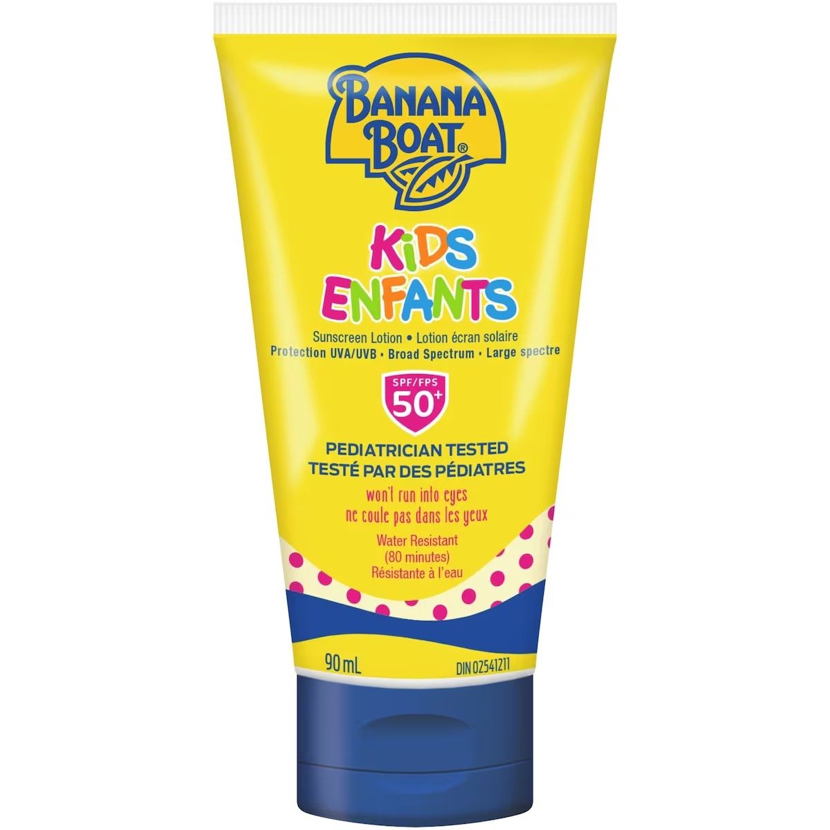 BANANA BOAT LOTION 90ML KIDS SPF50