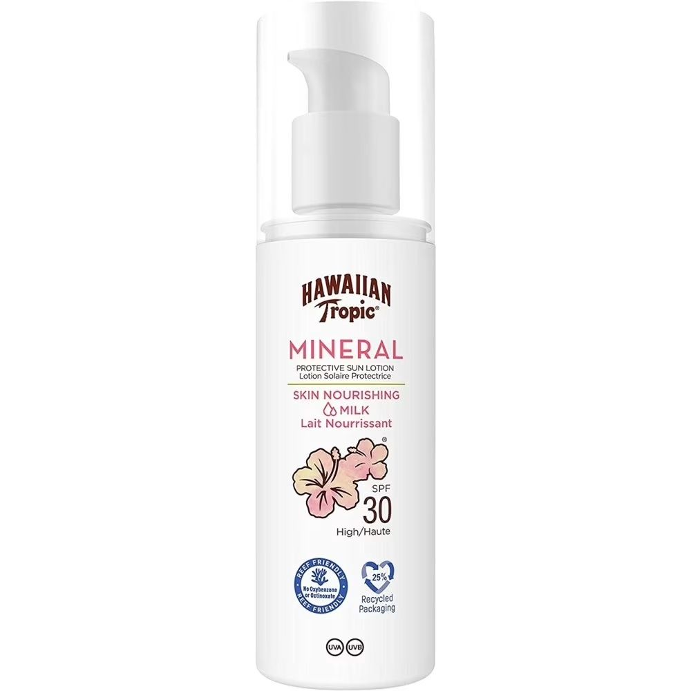 HAWAIIAN TROPIC LOTION 50ML MINERAL SPF30