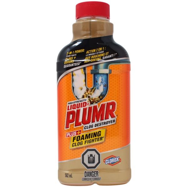 LIQUID-PLUMR 502ML FOAMING CLOG FIGHTER
