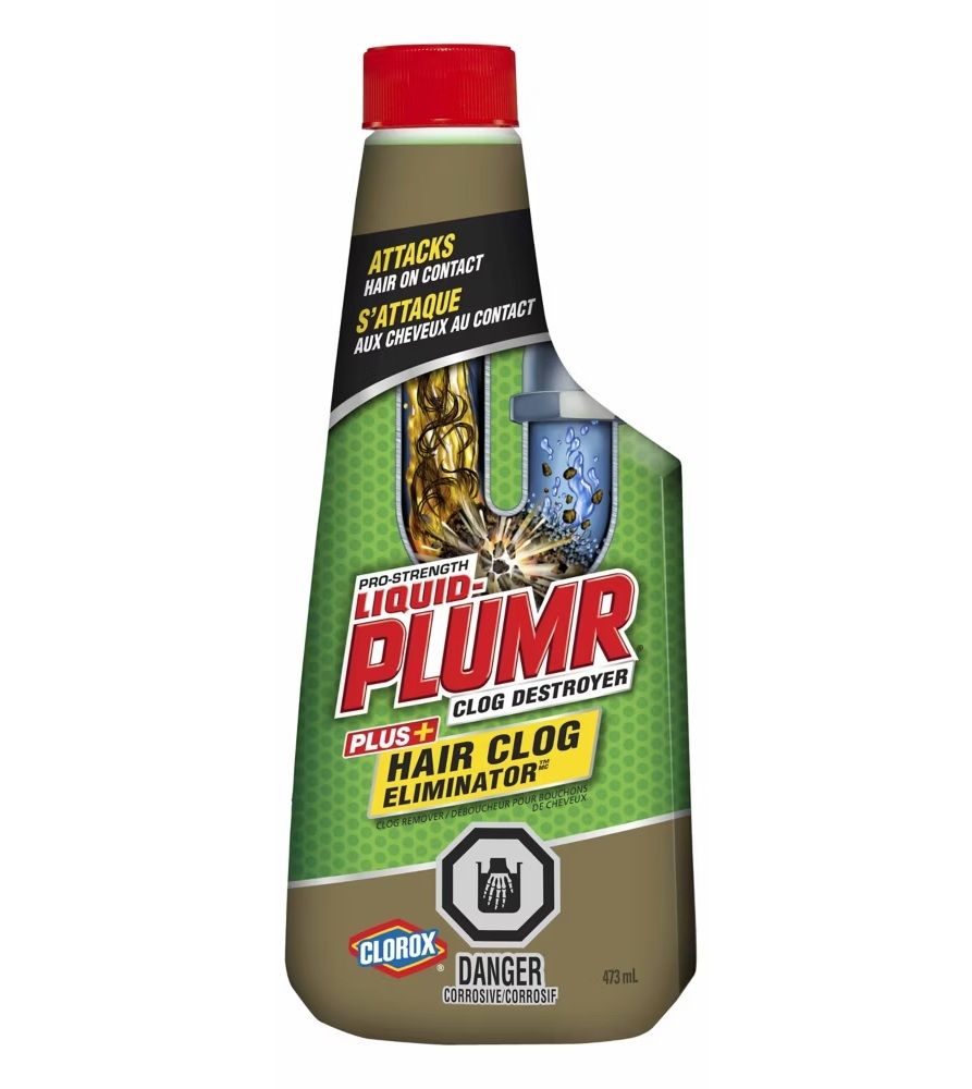 LIQUID-PLUMR 473ML HAIR CLOG ELIMINATOR