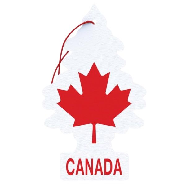 LITTLE TREES 1PK CANADA FLAG BLACK ICE