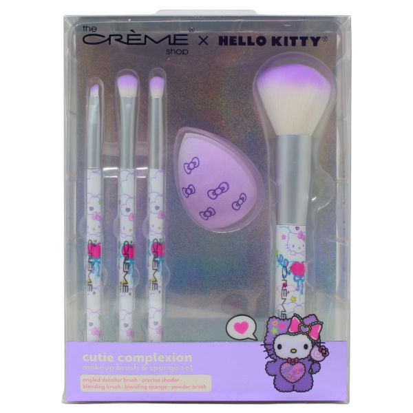 THE CREME SHOP HELLO KITTY 5CT BRUSH SET