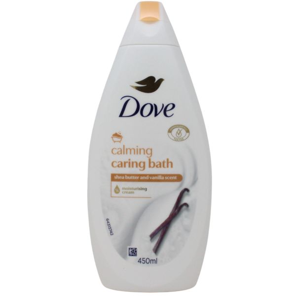DOVE BODY WASH 450ML CALMING VANILLA