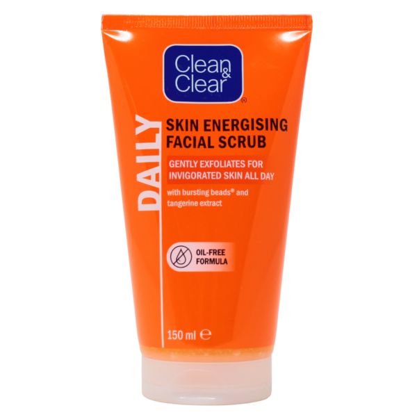 CLEAN&amp;CLEAR MORNING 150ML SCRUB ENERGISE