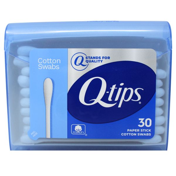Q-TIPS 30CT COTTON SWABS (TO-GO!)