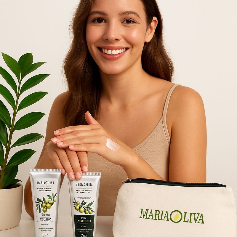 Day and Night Cream plus Maria Oliva Nécessaire