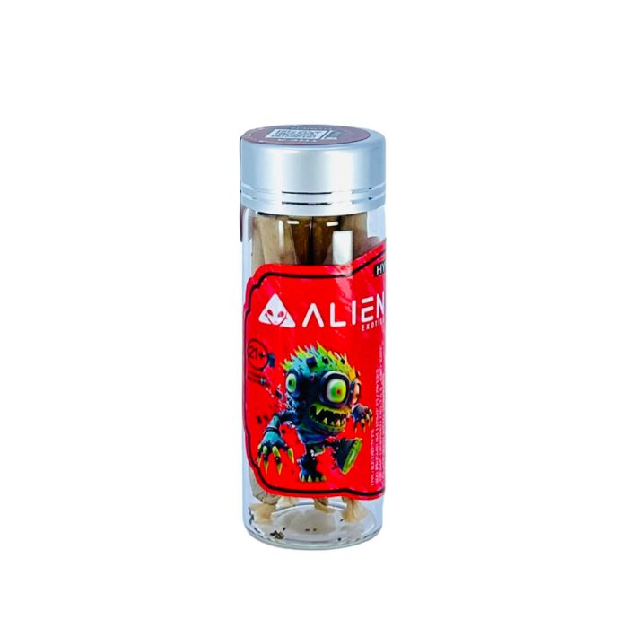Alien Mini Exotics THCA Pre Rolled Stirring Stick Jars 5ct, Flavor: Black Cherry Gelato