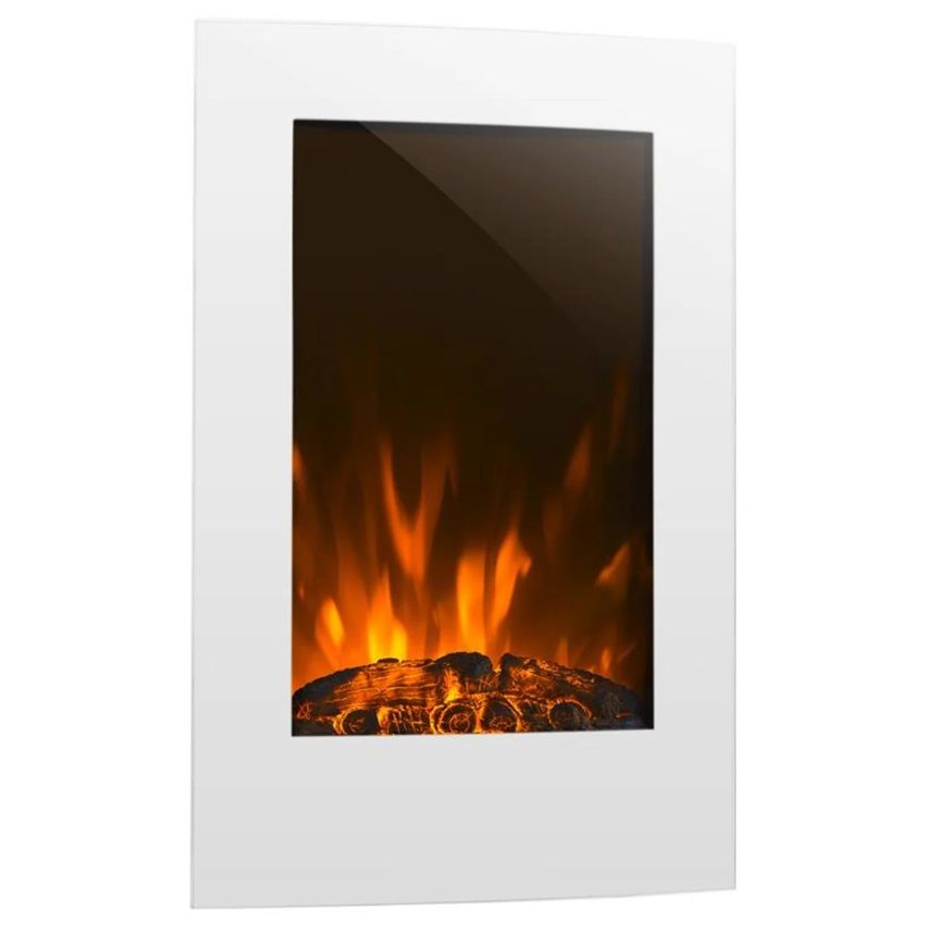 Lausanne Vertical Kominek elektryczny Klarstein biały 2000 W