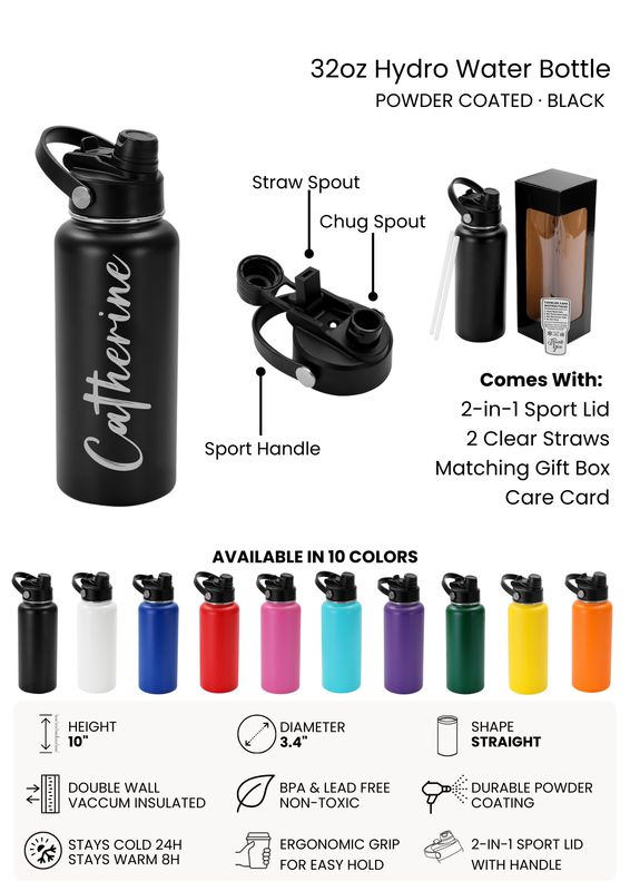 32oz Water Bottle