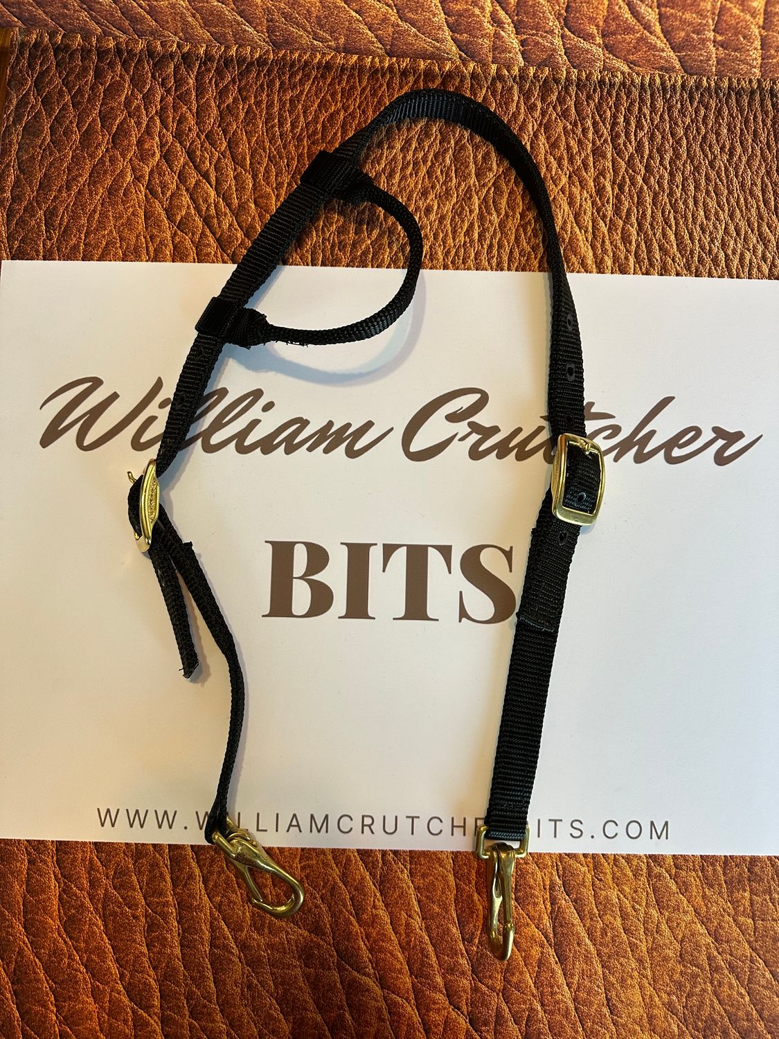 #612 Nylon Headstall Snaps