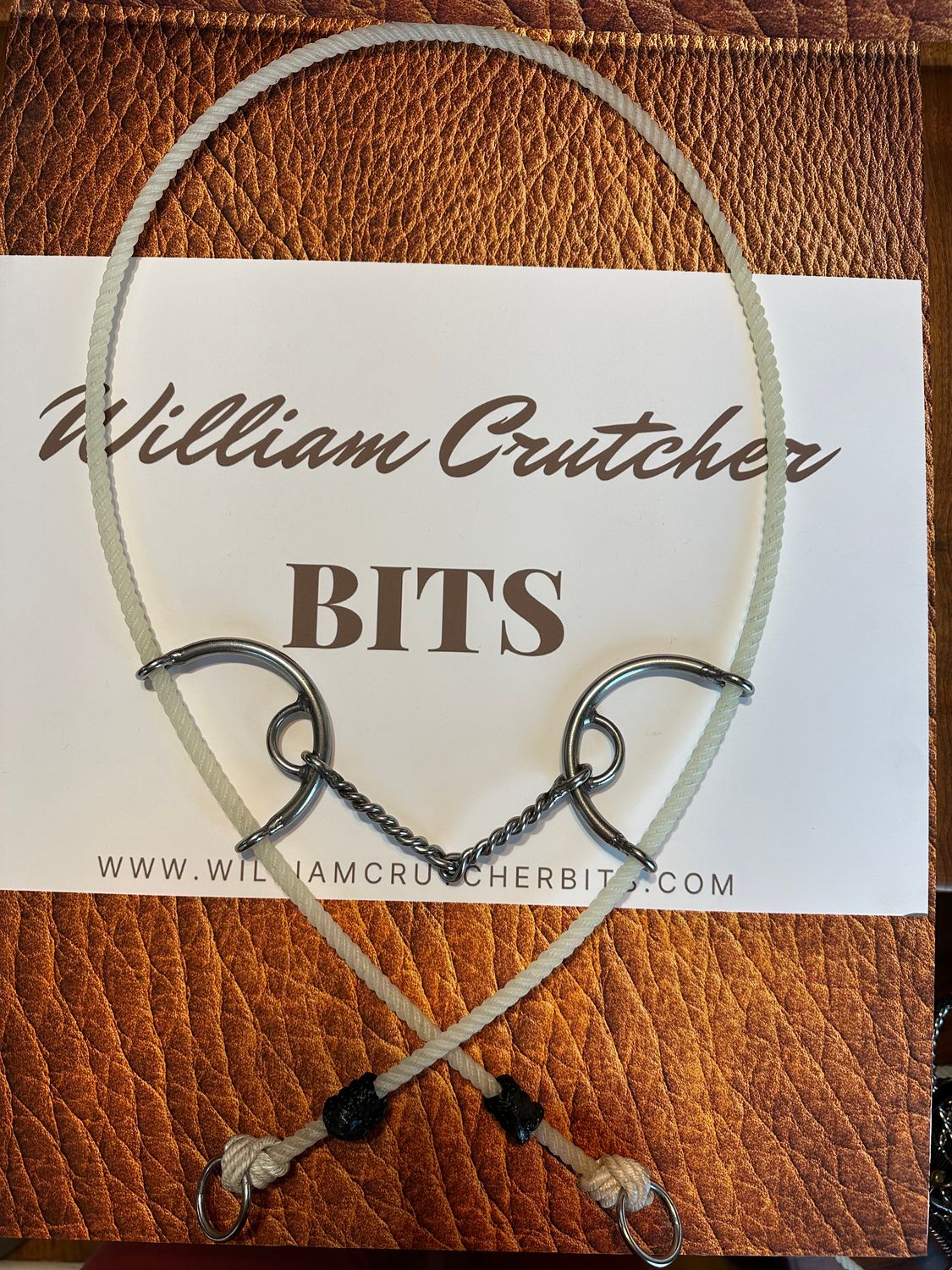 #920 Lariat rope draw gag with stop