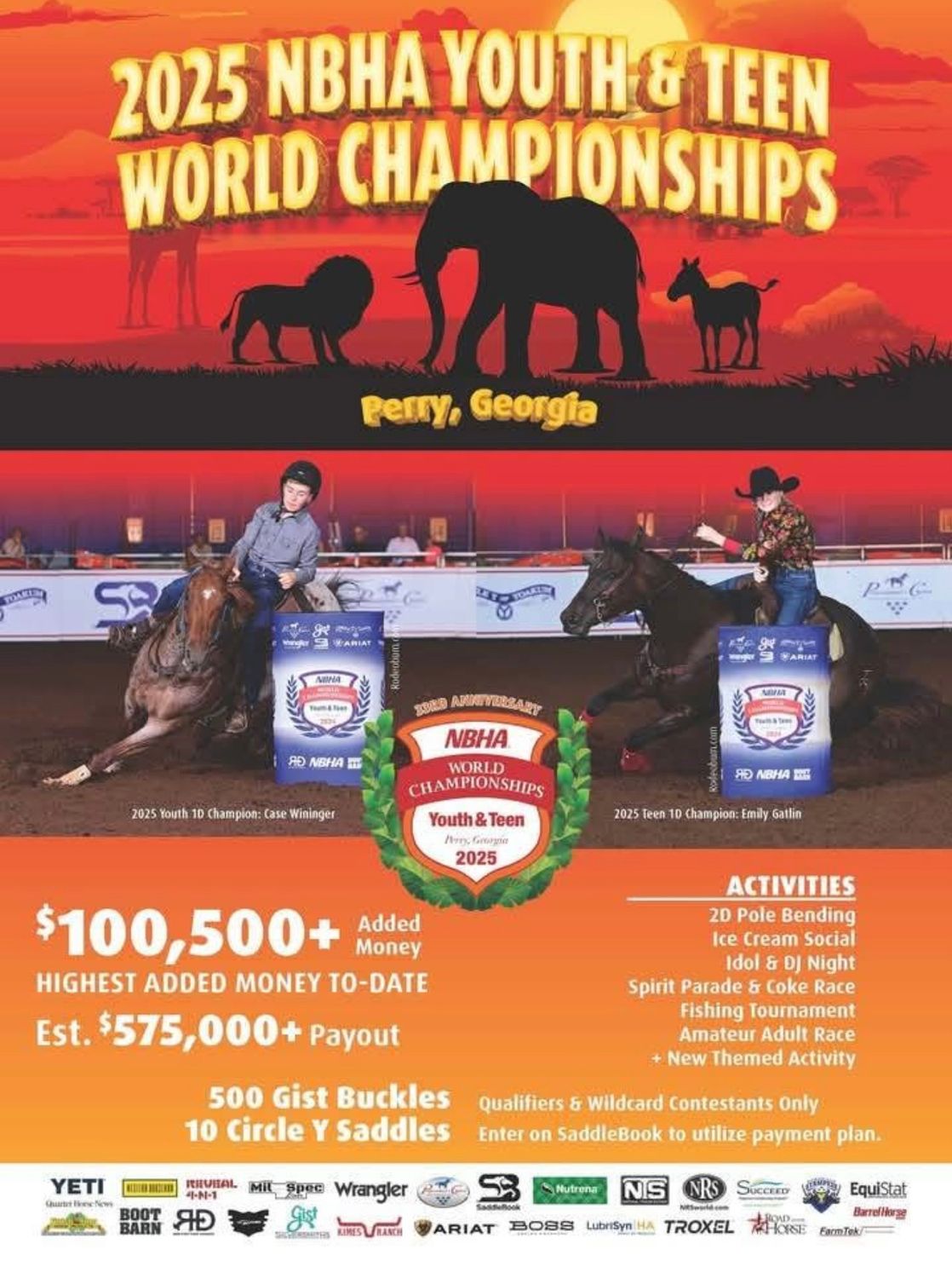 NBHA Youth World stall Rental