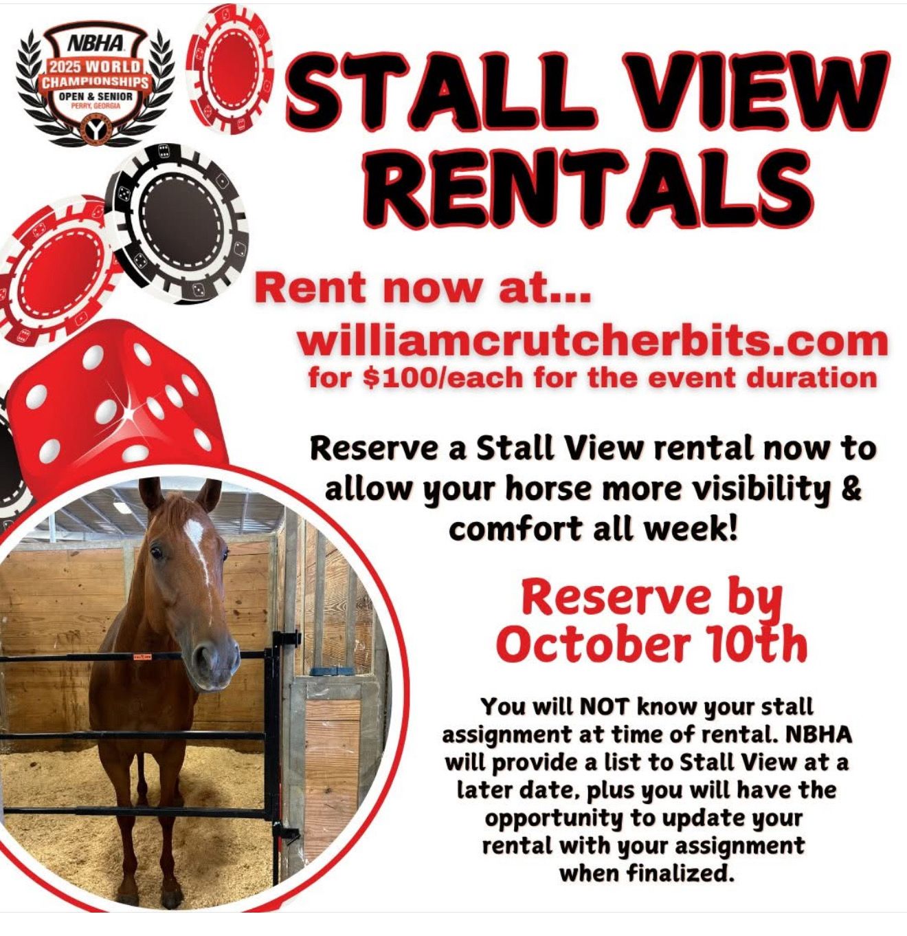 NBHA Open world Rental
