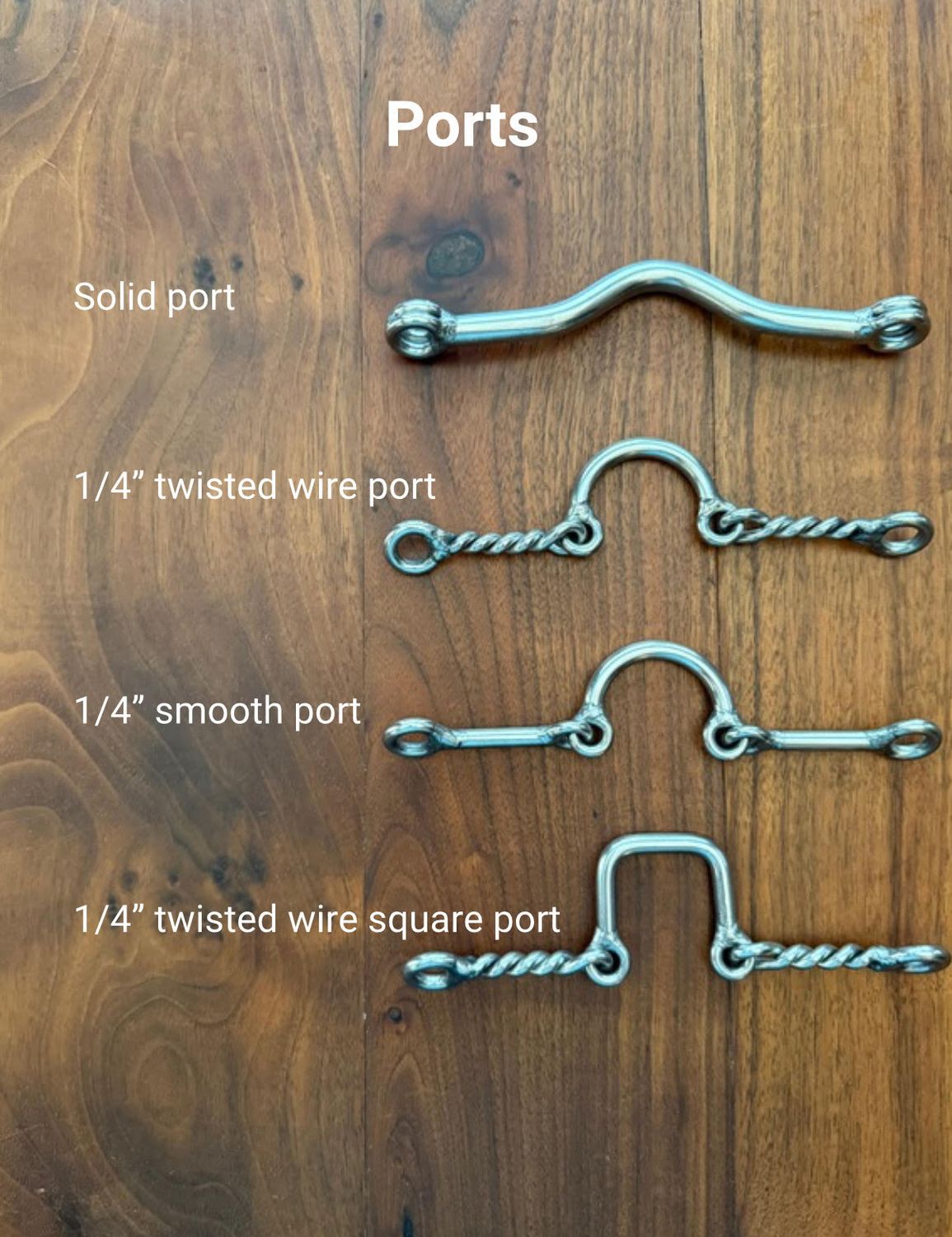 ​​#708 D-Ring with headstall/rein rings​