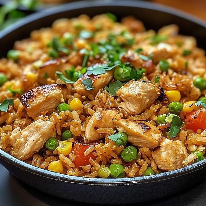 CHICKEN FRIED RICE