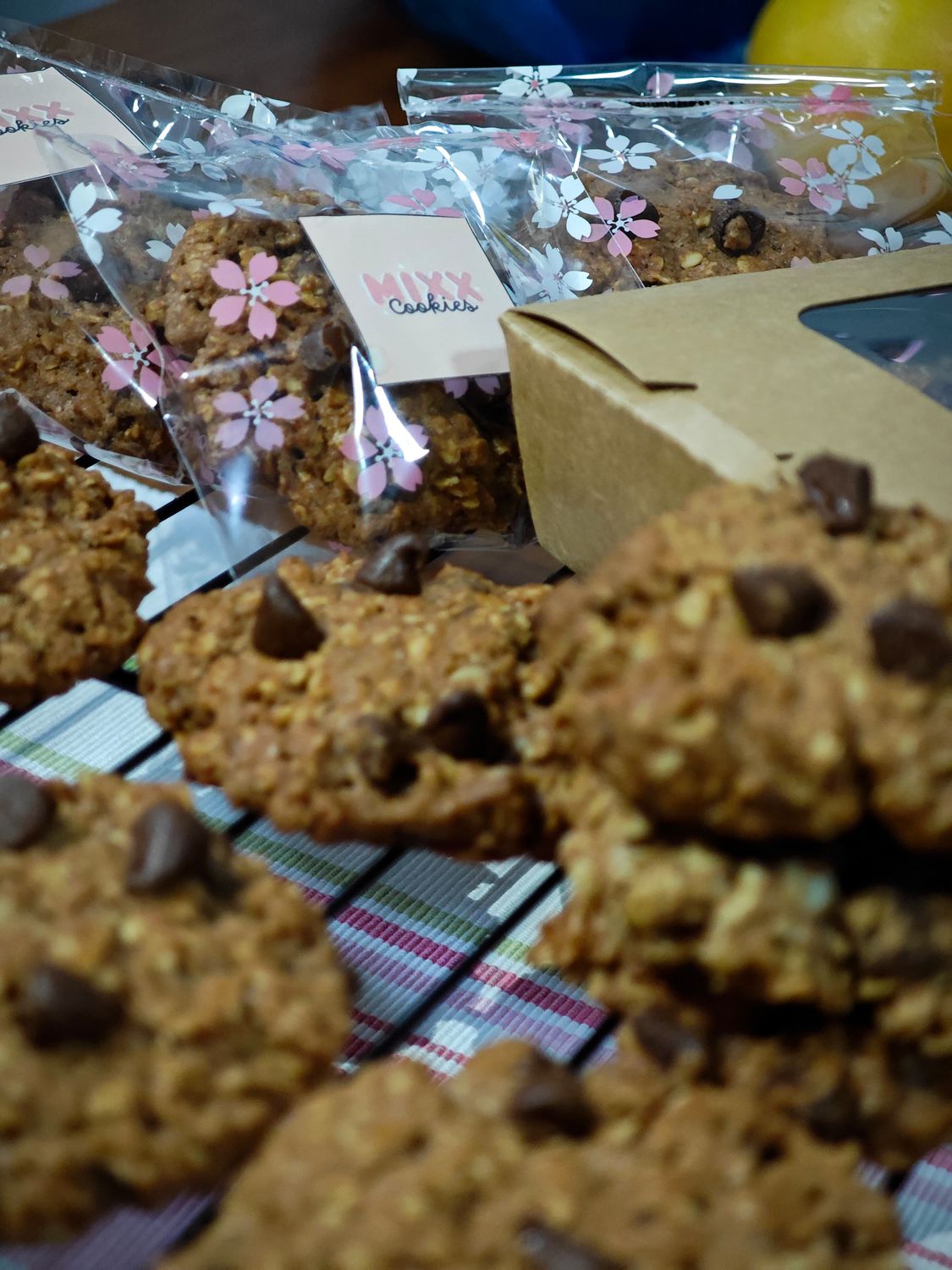 Choco Chips Oatmeal Cookies