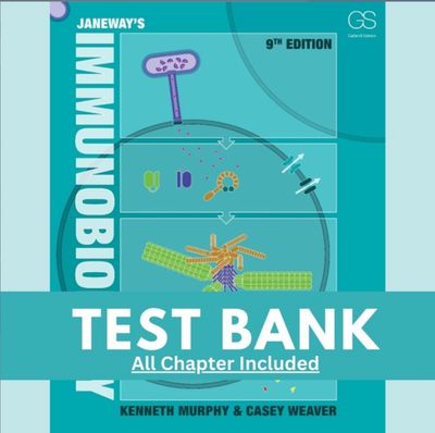 Test Bank Janeway's Immunobiology 9th Edition PDF Instant Download