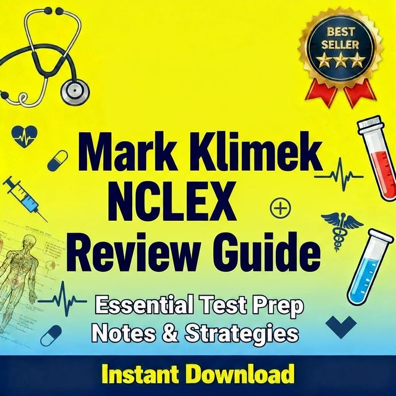 Mark Klimek NCLEX Review Guide - Essential Test Prep Notes &amp; Strategies