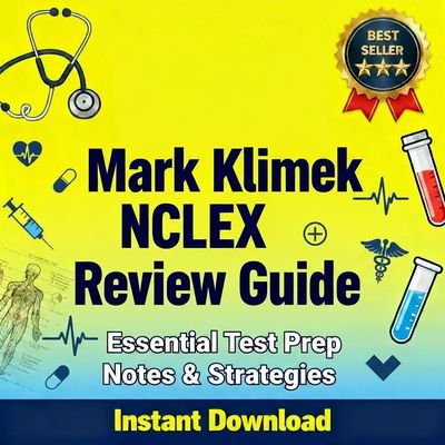 Mark Klimek NCLEX Review Guide - Essential Test Prep Notes &amp; Strategies