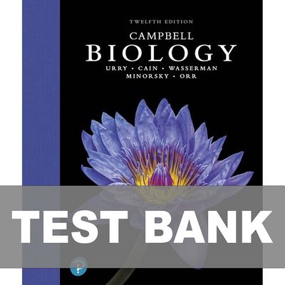 Campbell Biology 12th Edition Test Bank