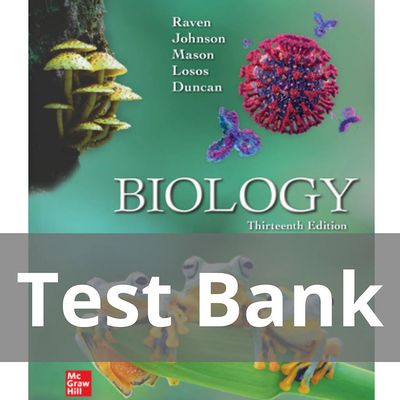 Biology 13th Edition Raven Test Bank