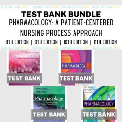 Pharmacology A Patient-Centered Nursing Process Approach BUNDLE Test Bank