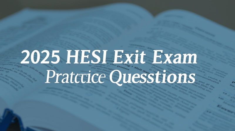 2025 HESI Exit Exam Practice Questions