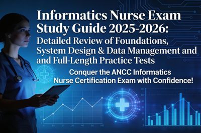 Informatics Nurse Exam Study Guide 2025-2026: Ace ANCC Certification with Cute Practice Tests &amp; Reviews