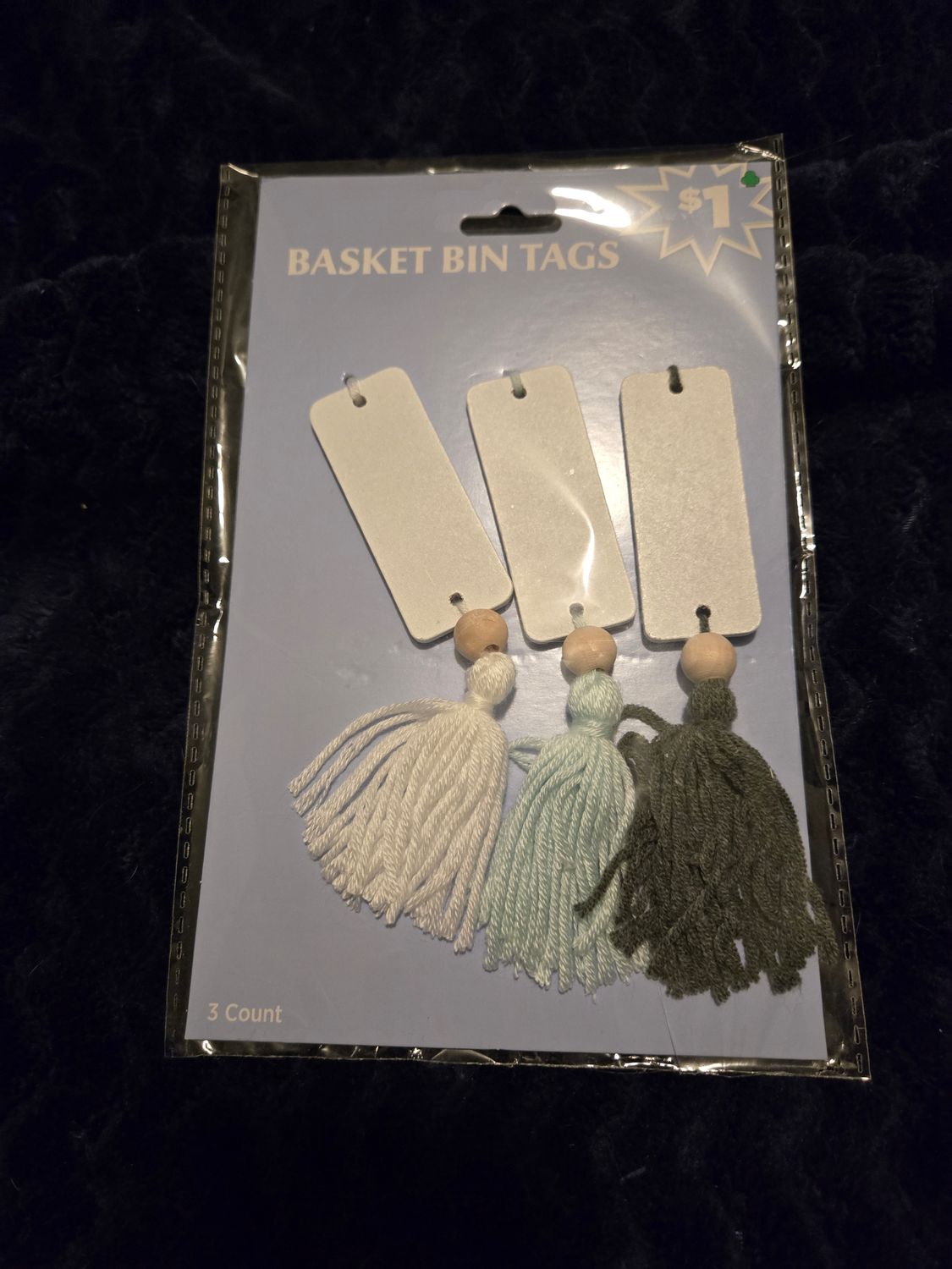 Basket Bin Tags
