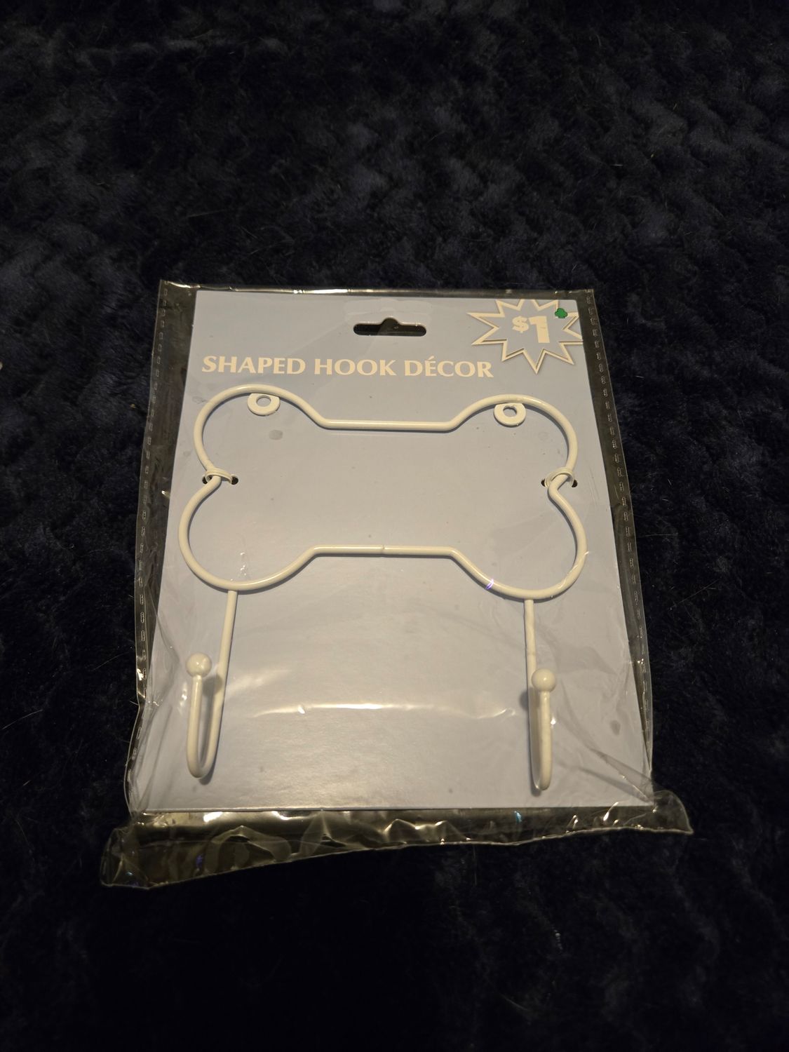 Bone Shaped Hook Decor