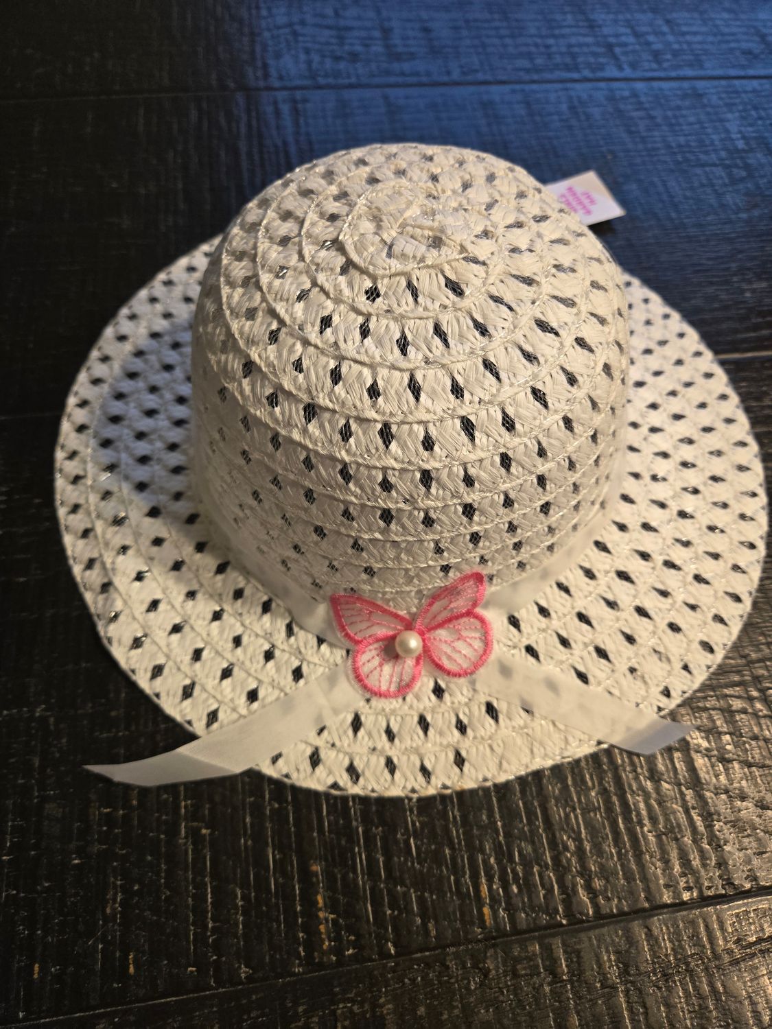 Girls Garden / Easter Hat (White)