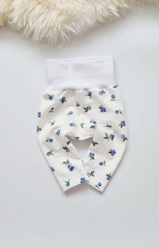 Basic Bio-Leggings „Blaubeeren“