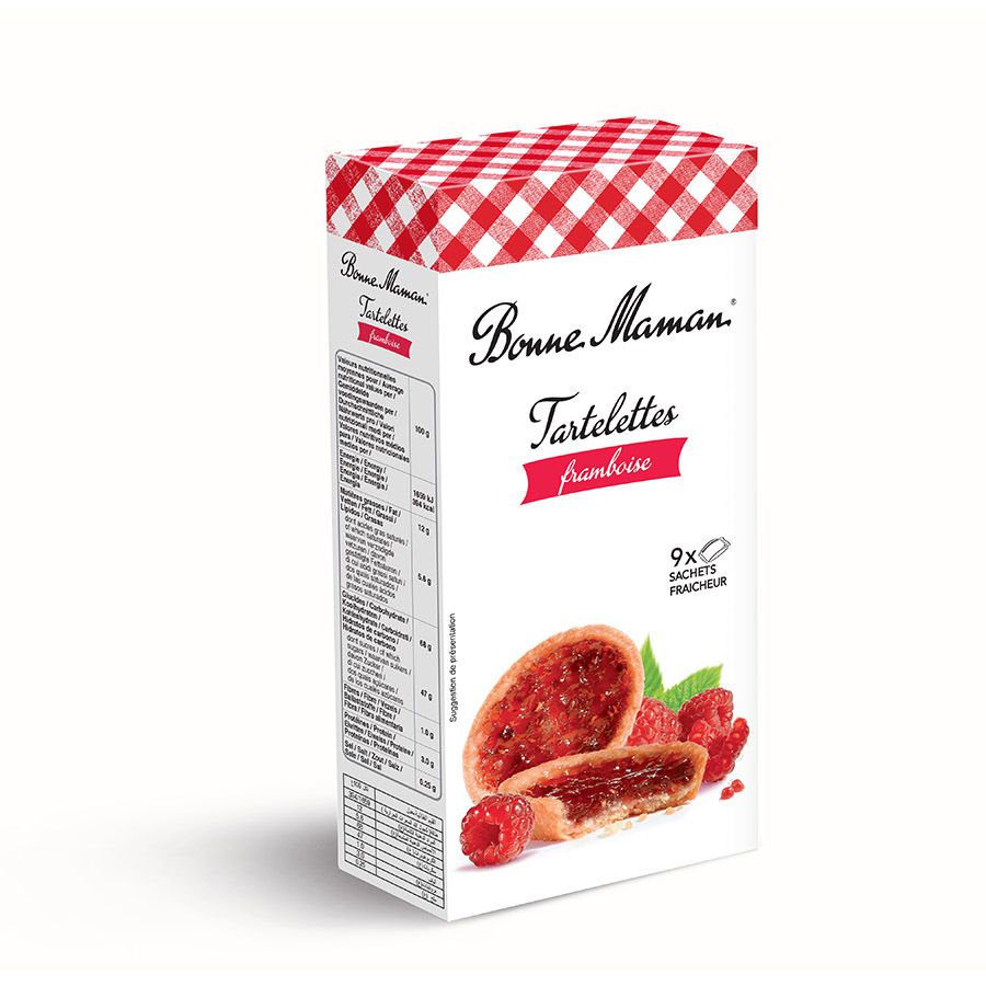 Tartaletas de Frambuesa Bonne Maman 135g