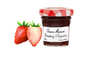 15 mini mermeladas de Fresa - Bonne Maman