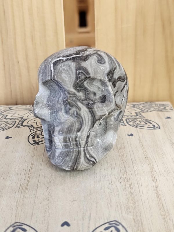 Skull - Picasso Jasper
