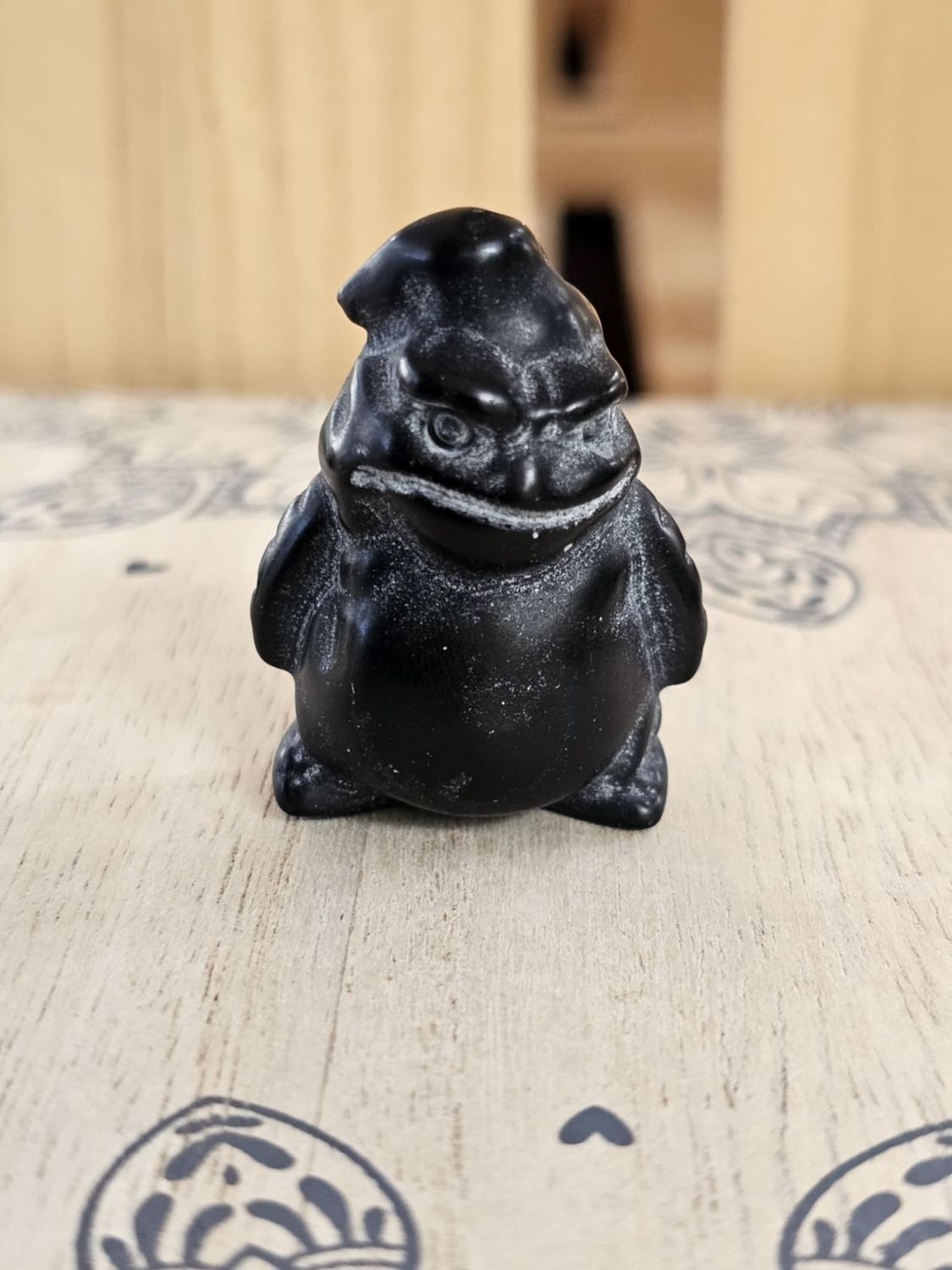 Oogie Boogie - Small Matte Obsidian Carving