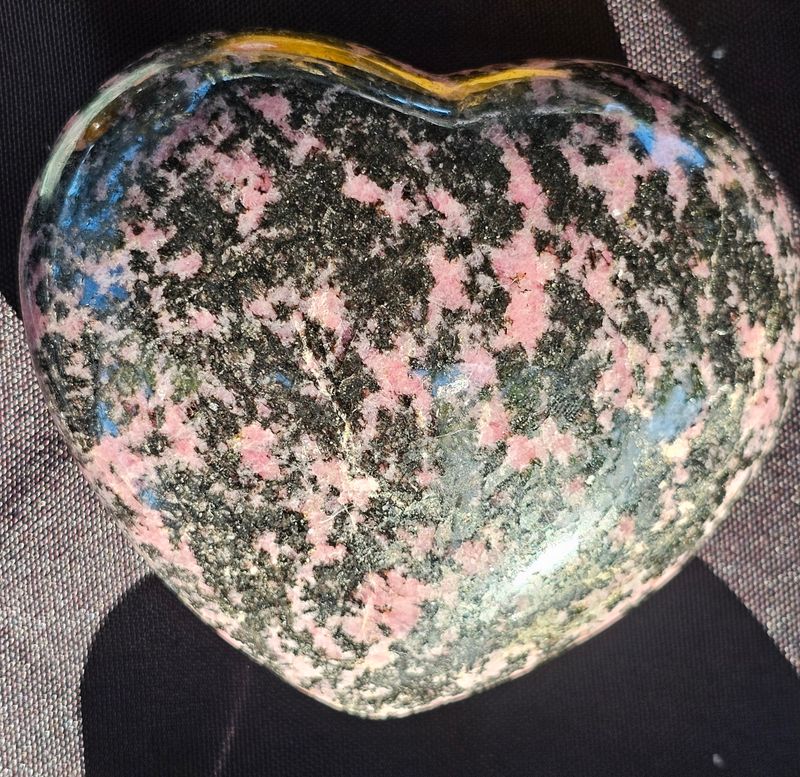 Heart Rhodonite XL