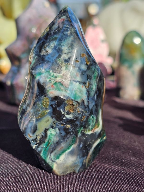 Flame Ocean Jasper