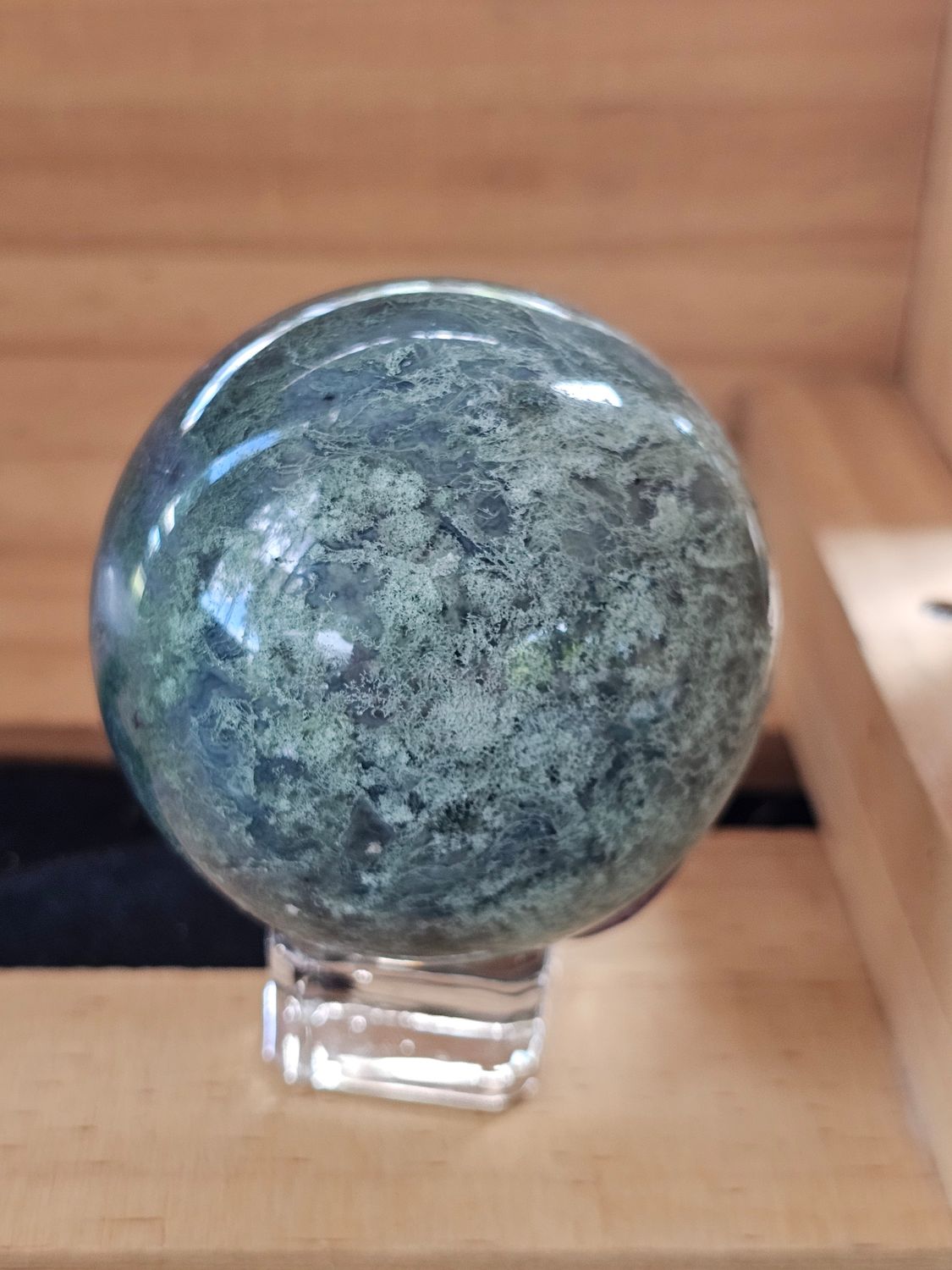 Sphere Moss Agate