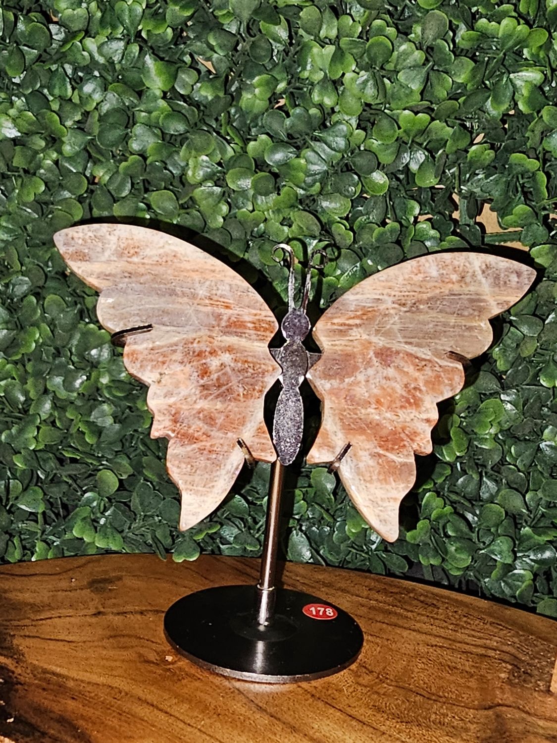 Butterfly Wings Peach Moonstone