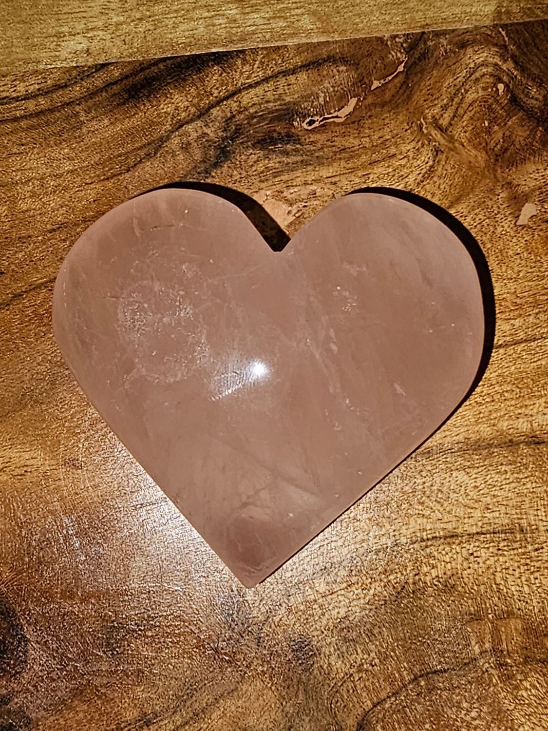Heart Rose Quartz