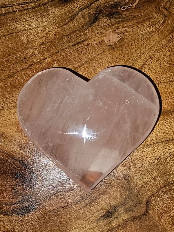 Heart Rose Quartz