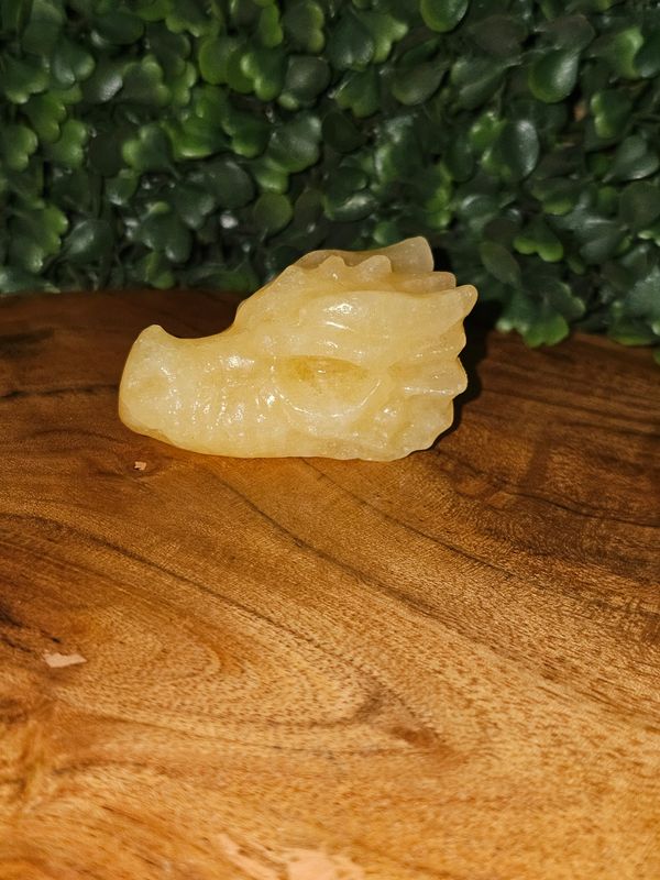 Dragon Head Yellow Calcite