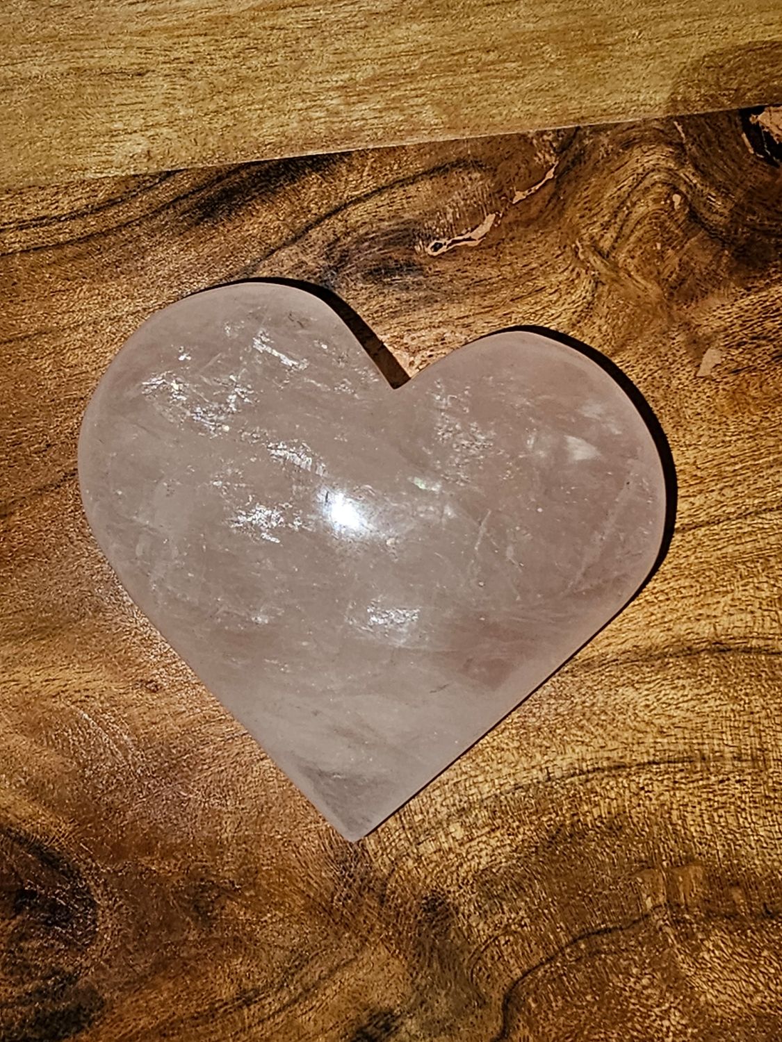 Heart Rose Quartz