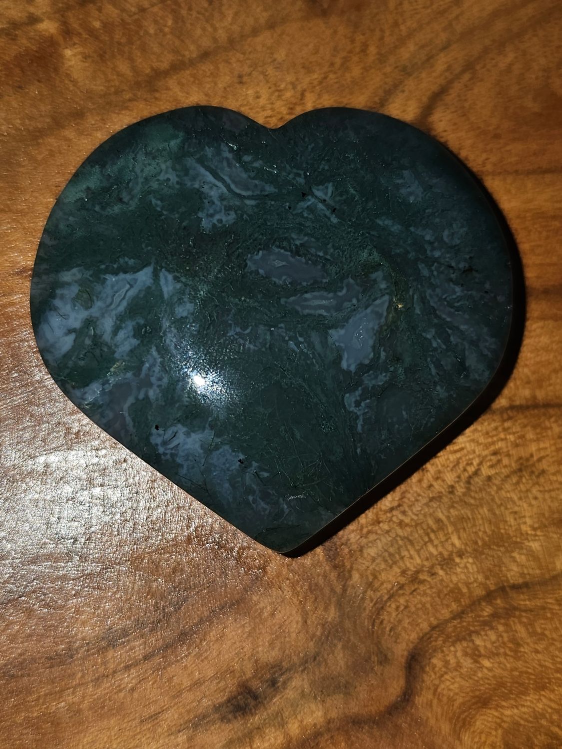 Heart Moss Agate